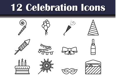 Celebration Icon Set