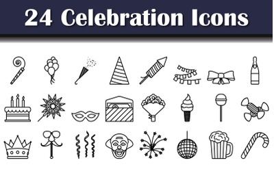 Celebration Icon Set