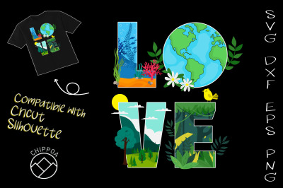 LOVE Earth Day Love Planet