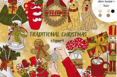 Traditional Christmas Clipart