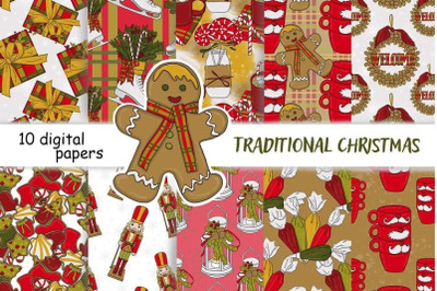 Traditional Christmas Pattern