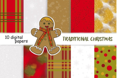 Traditional Christmas Pattern 2