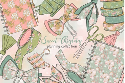 Sweet Christmas Planning Collection Clipart