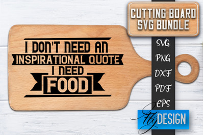 Cutting Board SVG | Kitchen Quotes SVG | Cutting Board Sayings SVG