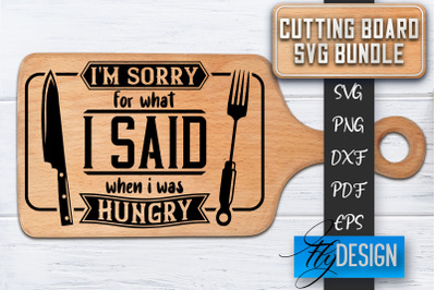 Cutting Board SVG | Kitchen Quotes SVG | Cutting Board Sayings SVG