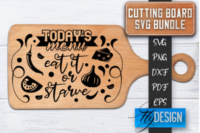 Cutting Board SVG | Kitchen Quotes SVG | Cutting Board Sayings SVG