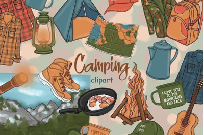 Camping Clipart