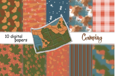 Camping Pattern