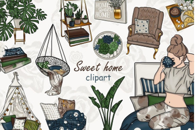 Sweet Home Clipart