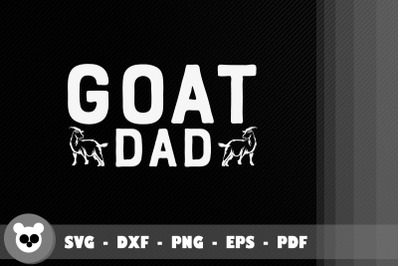 Happy Father&#039;s Day Goat Dad Design