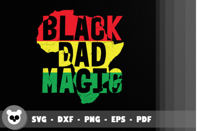 Design For Father Black Dad Magic