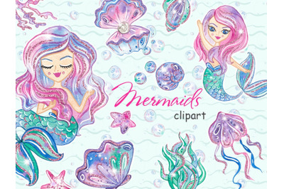 Mermaid Clipart