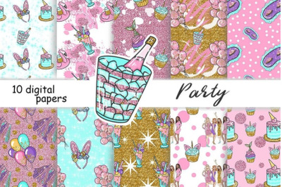 Party Girlfriends Pattern