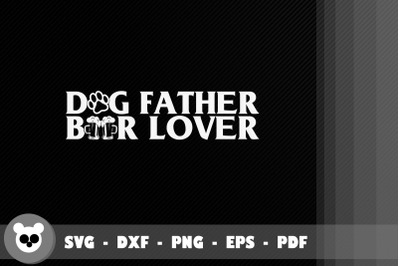 Funny Design Dogfather Beer Lover