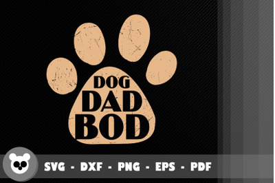 Funny Design Slogan Dog Dad Bod