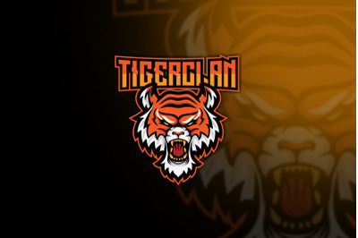 Tiger Clan Esport Logo Template