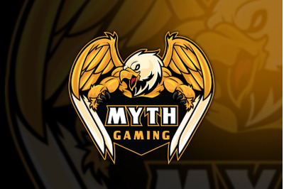 Eagle Myth Esport Logo Template