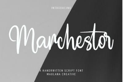 Marchestor Script Font