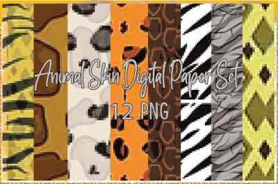 Animal Skin Digital Paper