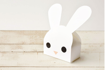 Easter Bunny Face Gift Box | SVG | PNG | DXF | EPS
