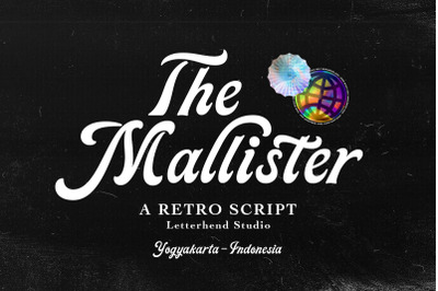 The Mallister - A Retro Script