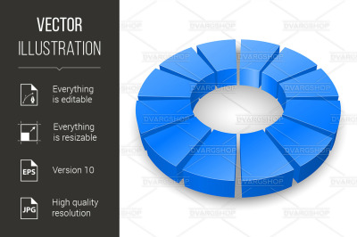 Circular diagram.