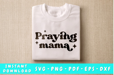 Praying Mama SVG