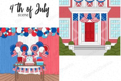 4th of July Bright SCENE