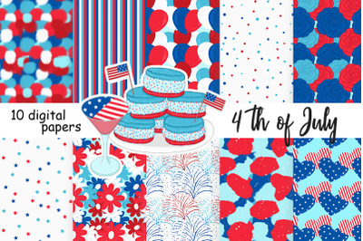 4th of July Bright PATTERN