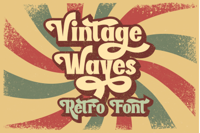 Vintage Waves | Retro Font