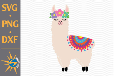 Llama SVG&2C; PNG&2C; DXF Digital Files Include