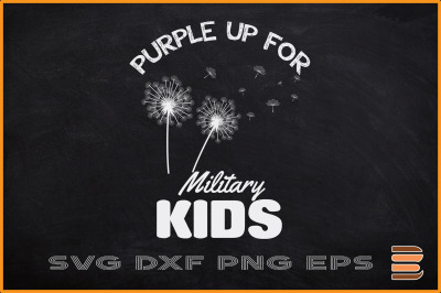 Purple up for Military Kids