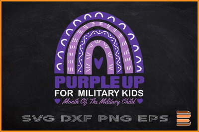 Purple Up For Military Kids