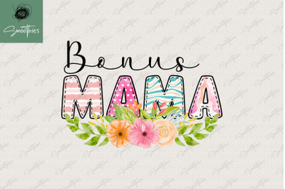 Bonus Mama Sublimation Mother&#039;s Day Gift