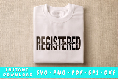 Registered Nurse SVG