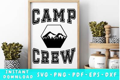 Camp Crew SVG