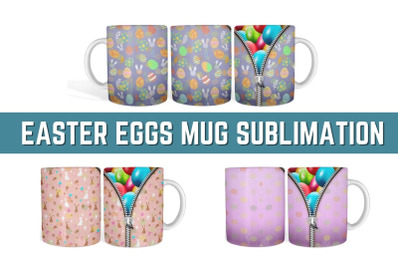 Easter Eggs Mug Sublimation