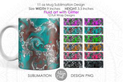 Sublimation mug designs, 11oz mug template, sublimation mug wraps