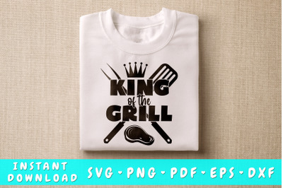 King Of The Grill SVG