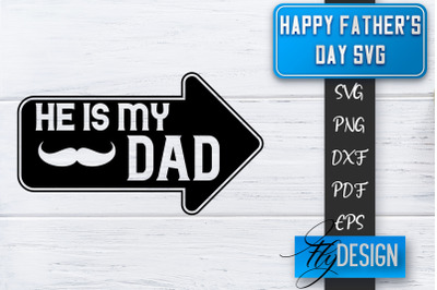 Father&#039;s Day SVG  | Daddy SVG | Best Dad Ever SVG