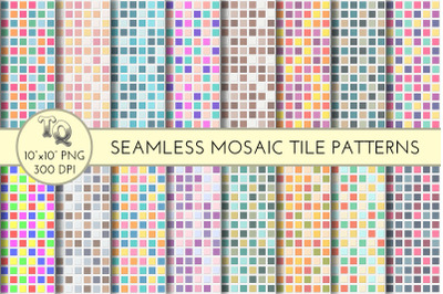 Seamless Mosaic Tile Patterns