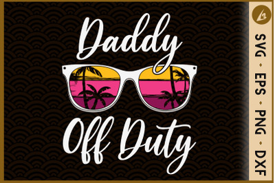 Daddy Off Duty Summer Vacay Beach