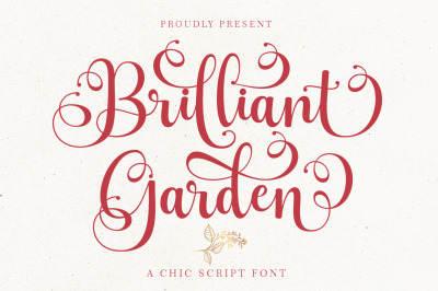 Brilliant Garden + Italic + Extras