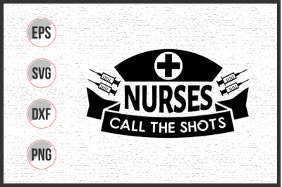 Nursing typographic slogan design vector.