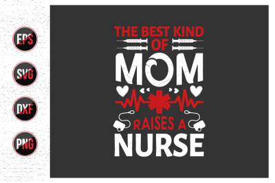 Nurse typographic lettering quotes design vector.