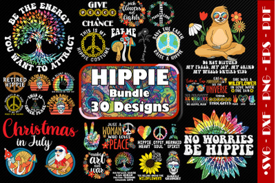 Hippie Bundle-30 Designs-220328