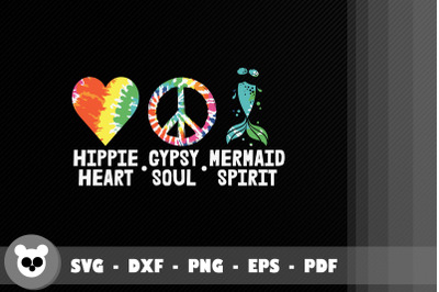 Design Hippie Heart Mermaid Spirit