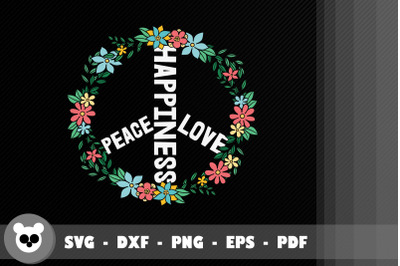 Symbol Flowers Peace Love Happiness