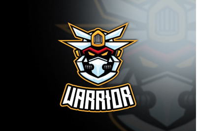 Robot Warrior Esport Logo