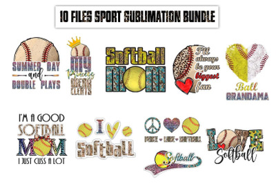 Sport Softball Sublimation Bundle